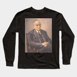 portrait of otto braun 1932 - Max Liebermann Long Sleeve T-Shirt